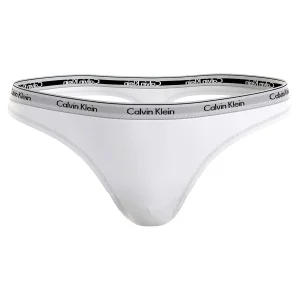 Calvin Klein Icon Logo string, blanc