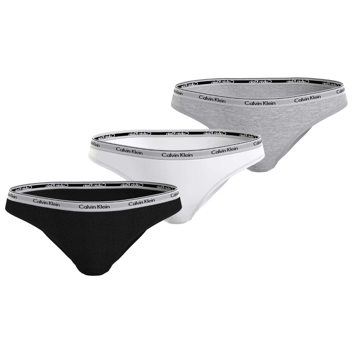 Calvin Klein Icon Logo 3-Pack culotte tai, multicolore – Image 2