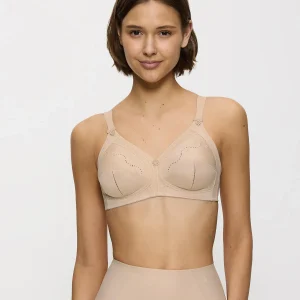 Triumph Doreen + Cotton 01 N soutien-gorge sans armature, beige