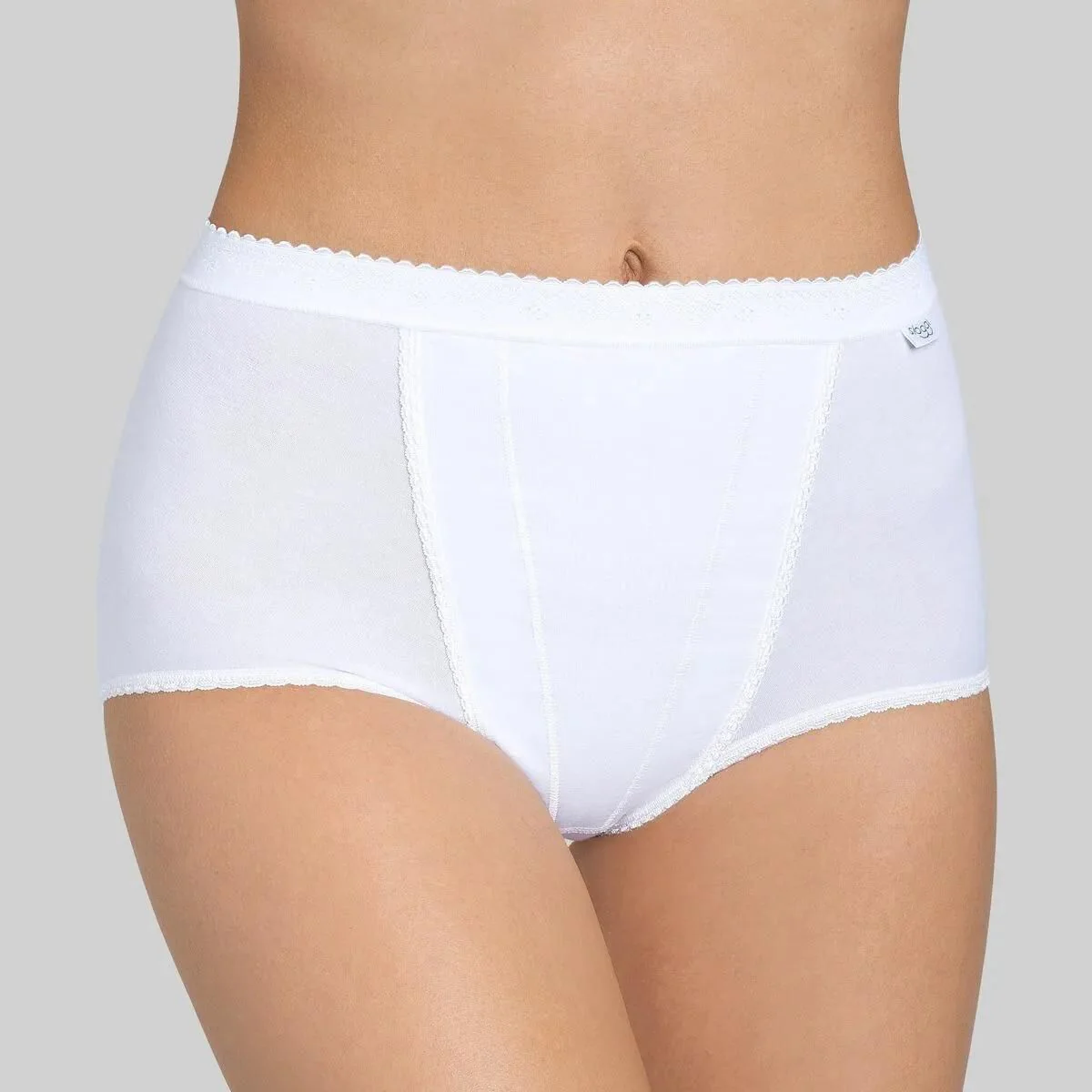 Sloggi Control culotte maxi, blanc – Image 2