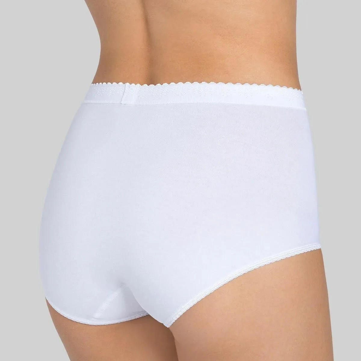 Sloggi Control culotte maxi, blanc – Image 4