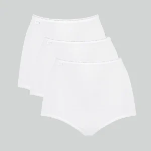 Sloggi 24/7 Cotton H 3-Pack culotte maxi, blanc