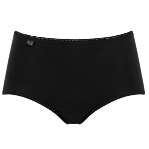 Sloggi 24/7 Cotton 2-Pack culotte midi, noir