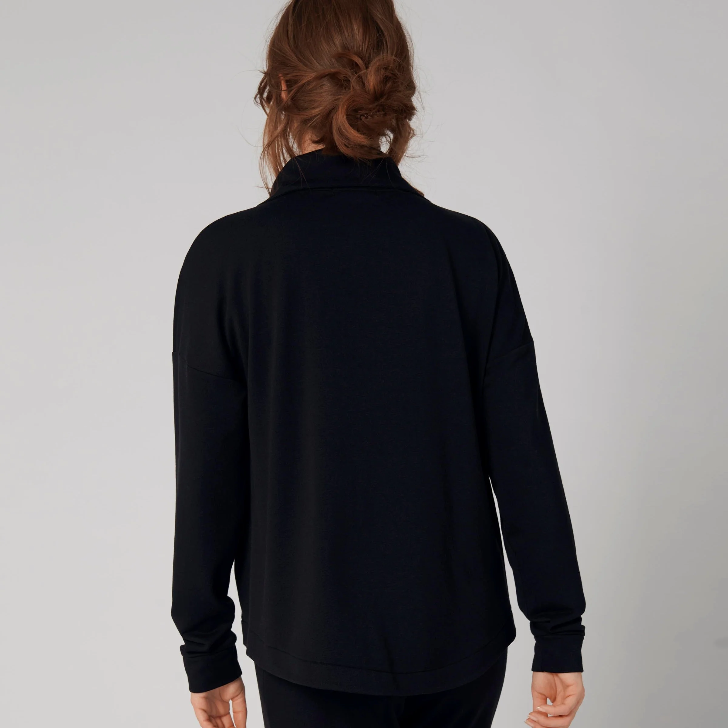Triumph Thermal sweat-shirt, noir – Image 4