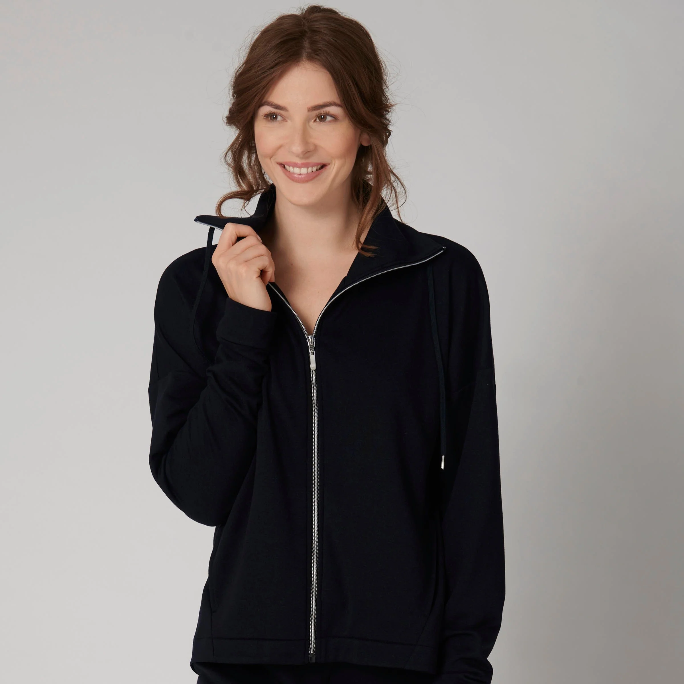 Triumph Thermal sweat-shirt, noir – Image 3