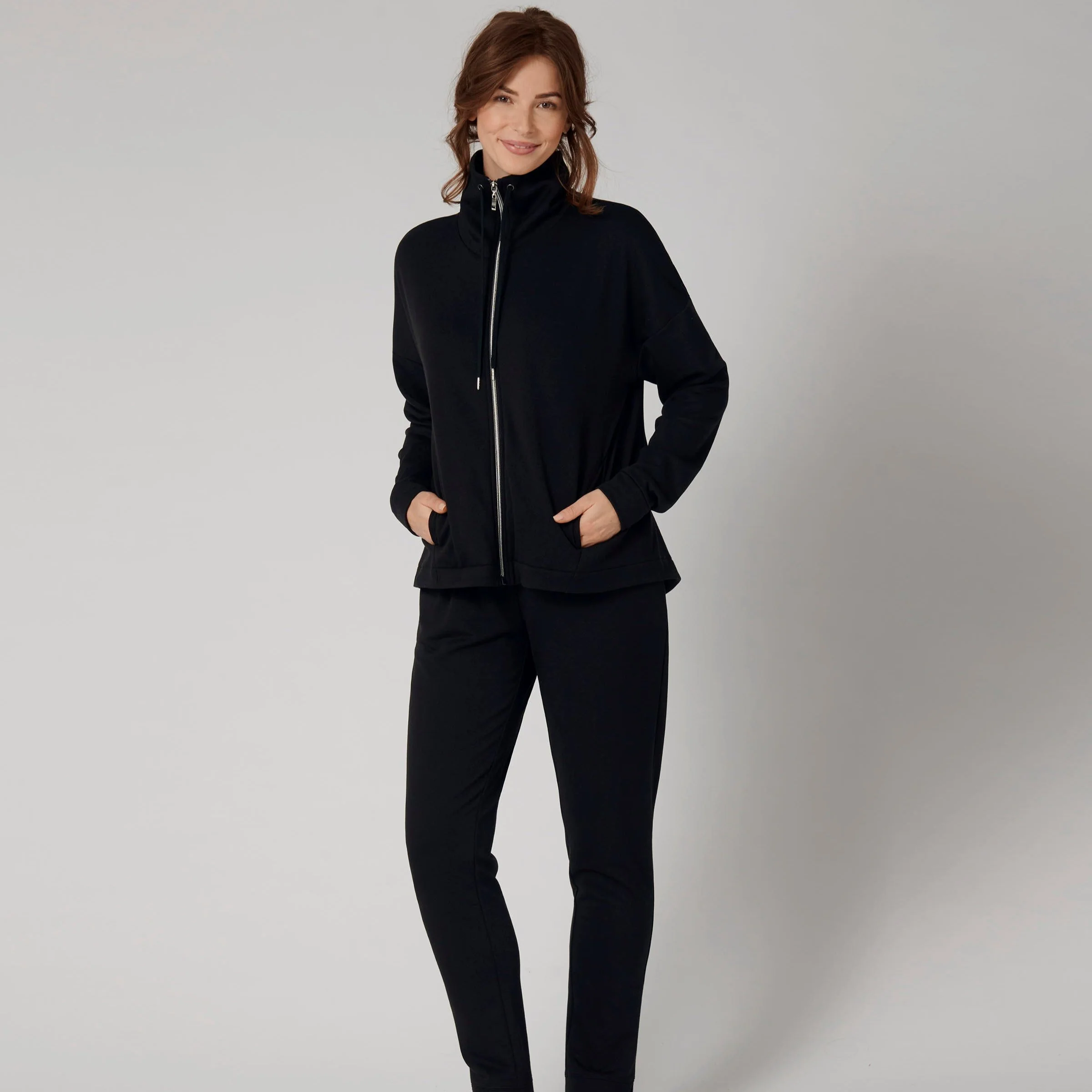 Triumph Thermal sweat-shirt, noir – Image 5