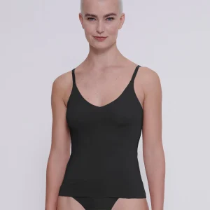 Sloggi Zero Feel 2.0 spaghetti top, noir