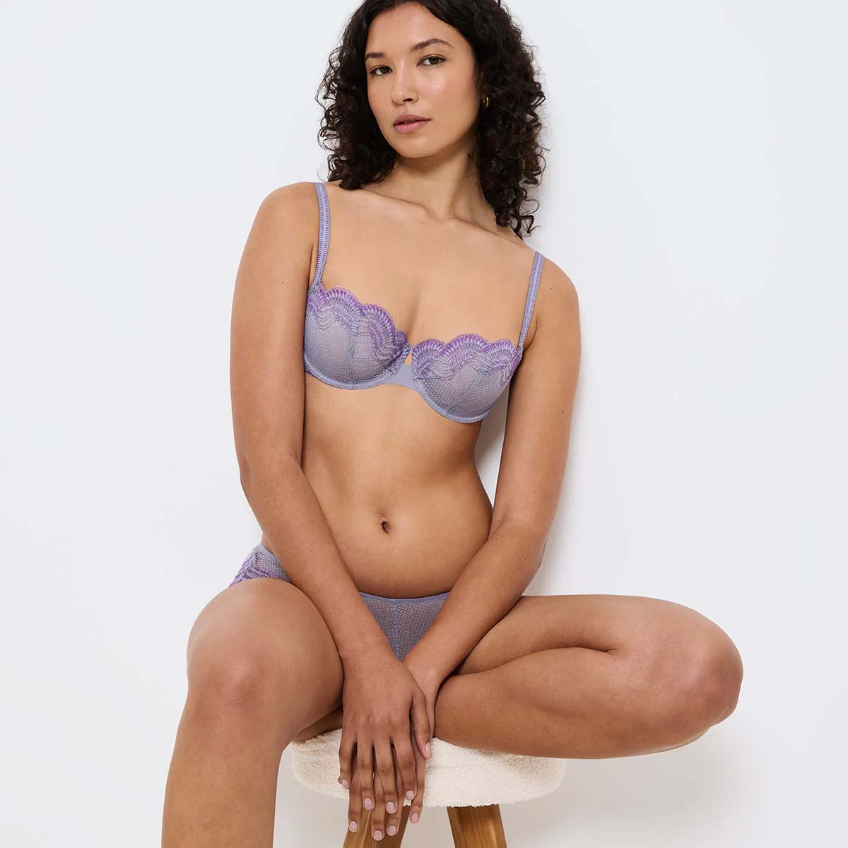 Triumph Comfort Glam balcon soutien-gorge, gris – Image 5