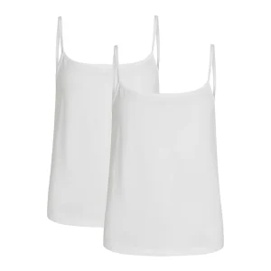 Urban Quest 2-Pack Bambus top, blanc