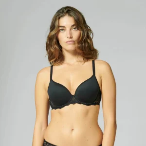 Simone Pérèle Caresse soutien-gorge avec armature, noir