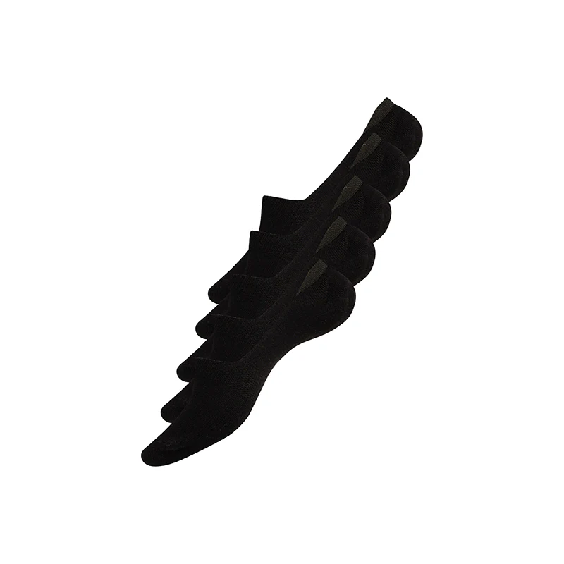 Urban Quest 5-Pack Women Bamboo No Show chaussettes, noir – Image 3