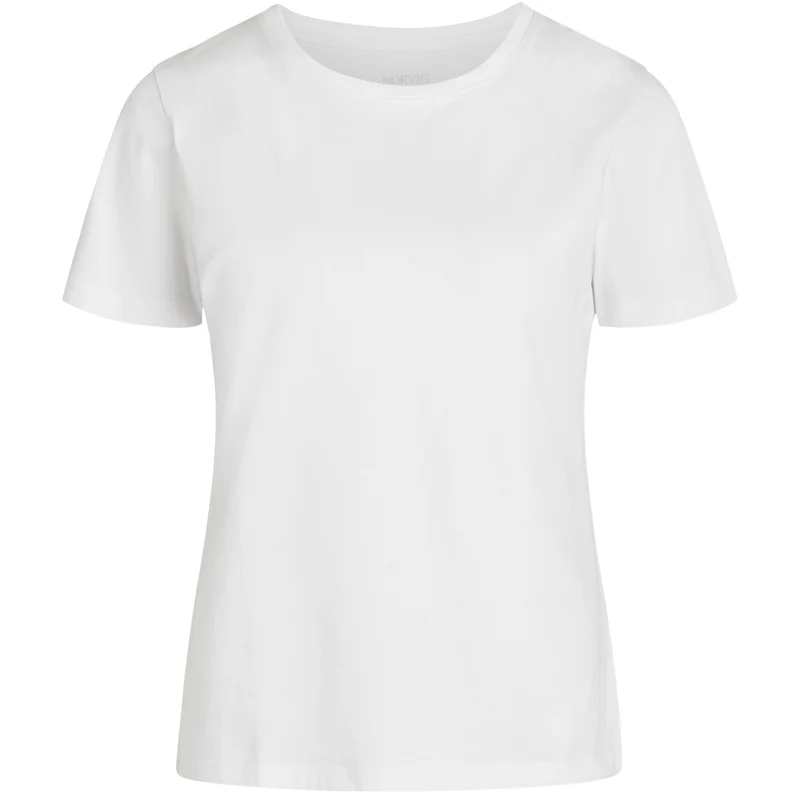 Norvig Ladies O-Neck t-shirt, blanc – Image 2