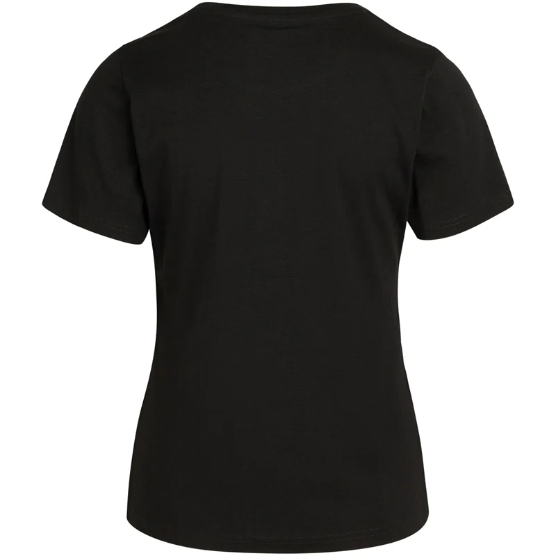 Norvig Ladies O-Neck t-shirt, noir – Image 3