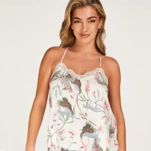 Hunkemöller Cami woven cheetah jungle top, multicolore