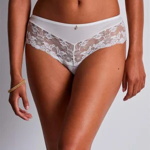 Aubade Kiss Of Love Cheeky culotte hipster, blanc