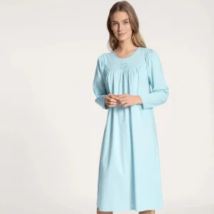 Calida Soft Cotton chemise de nuit, bleu