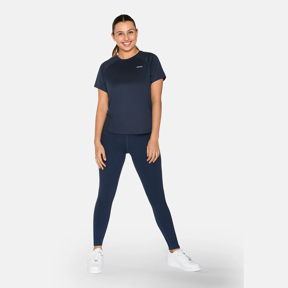 Zebdia Women Sports t-shirt, bleu – Image 3