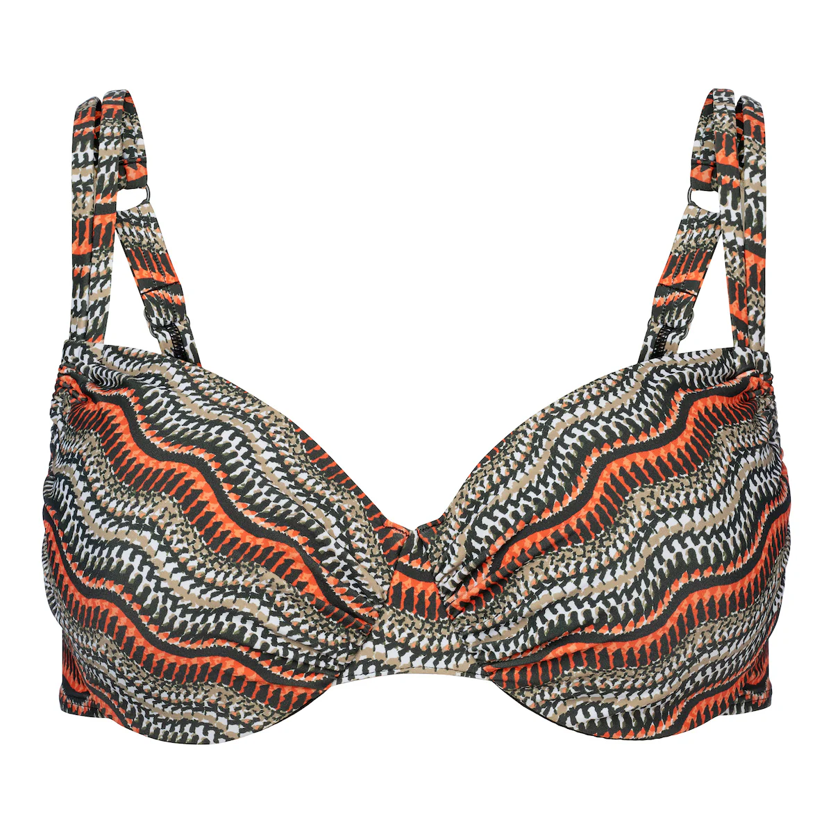 Wiki Toscana bikini top avec armature, vert – Image 3