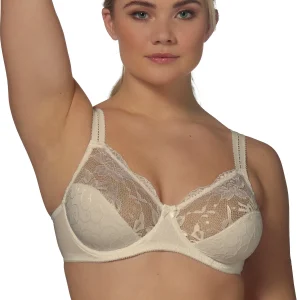 Elbrina Broderie soutien-gorge avec armature, nude