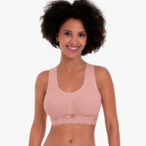 Anita Essential Lace bralette, rose