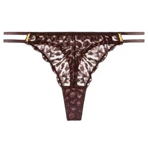 Aubade Crazy In Love Tanga string, marron