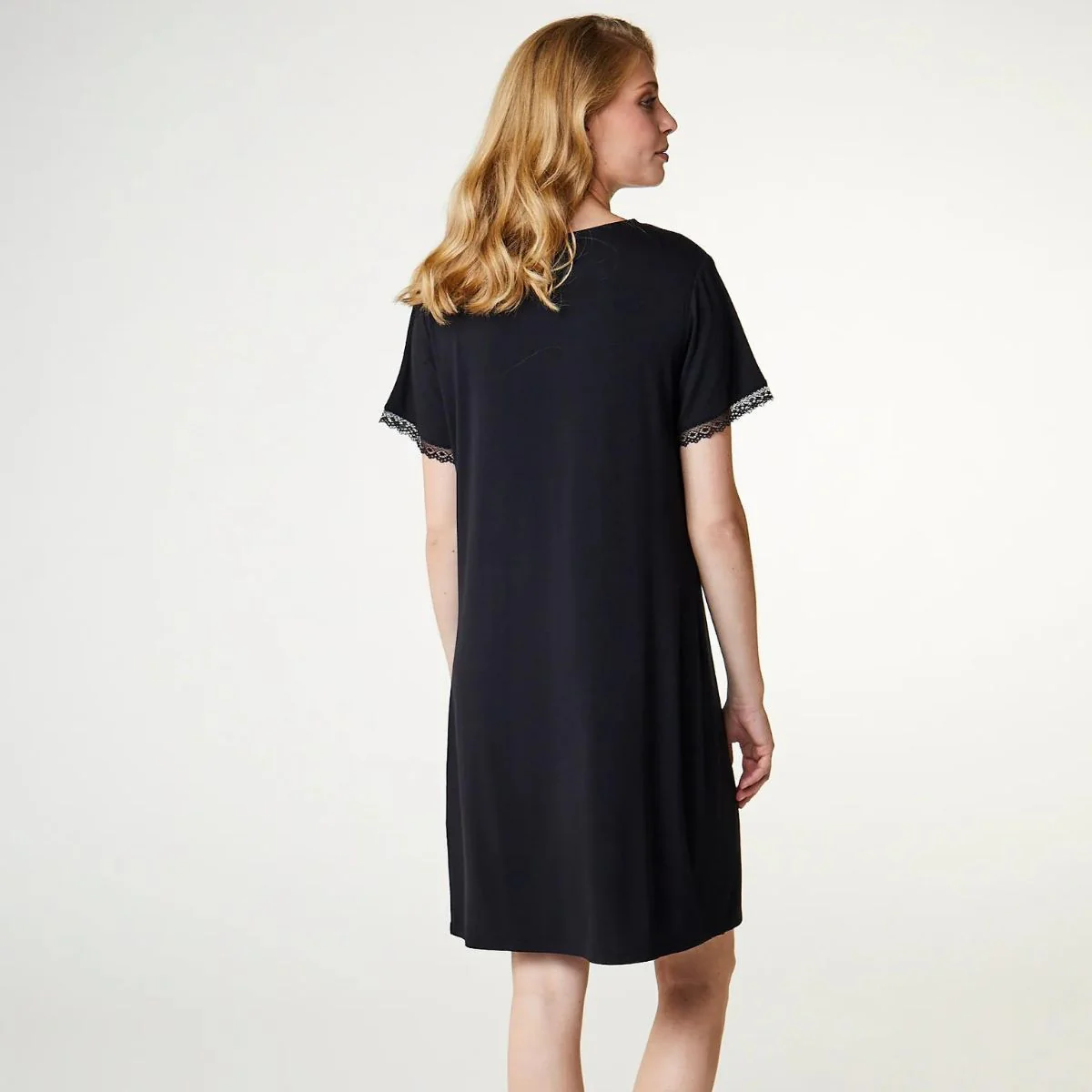 CCDK Jacqueline chemise de nuit, noir – Image 6