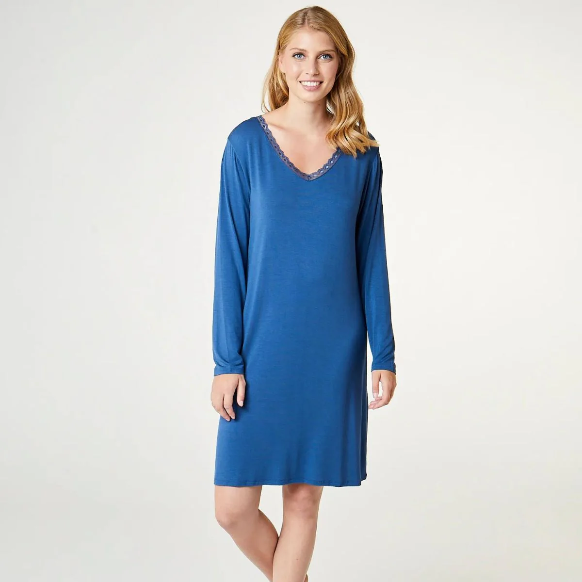 CCDK Jacqueline chemise de nuit, bleu – Image 5