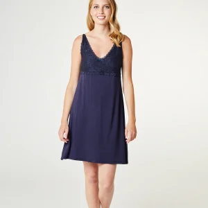CCDK Jennifer Chemise chemise de nuit, bleu