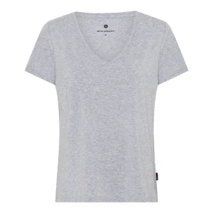 JBS of Denmark Bamboo Blend V-Tee t-shirt, gris