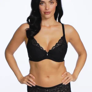 Wacoal Abellia soutien-gorge décolleté plongeant, noir