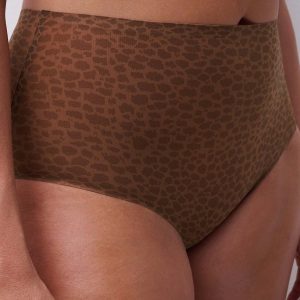 Chantelle SoftStretch culotte maxi, marron