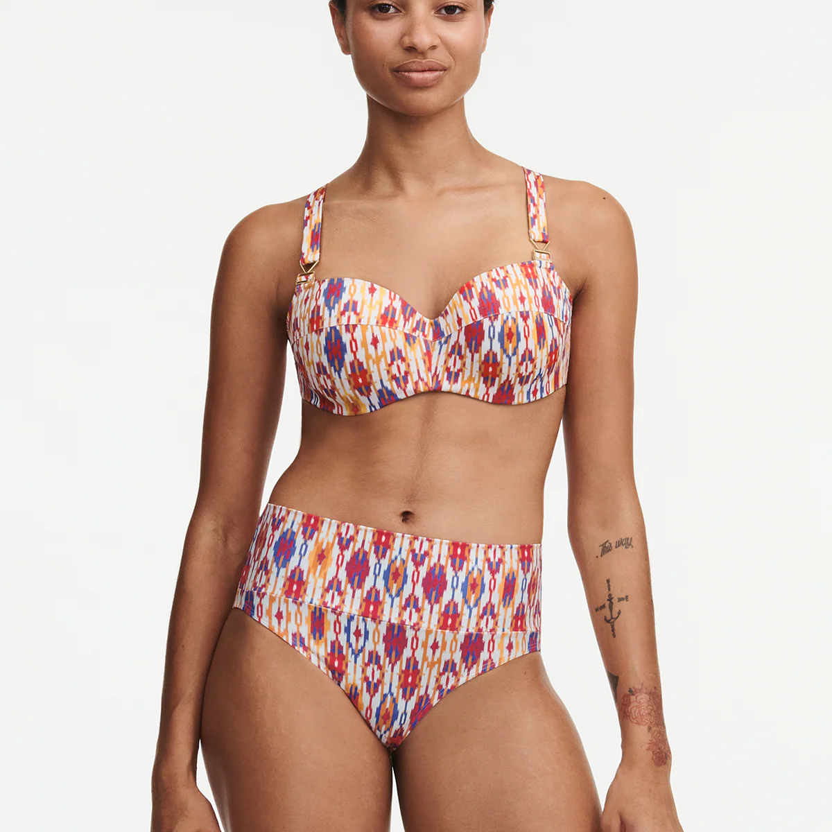 Chantelle Devotion culotte de bikini maxi, multicolore – Image 5