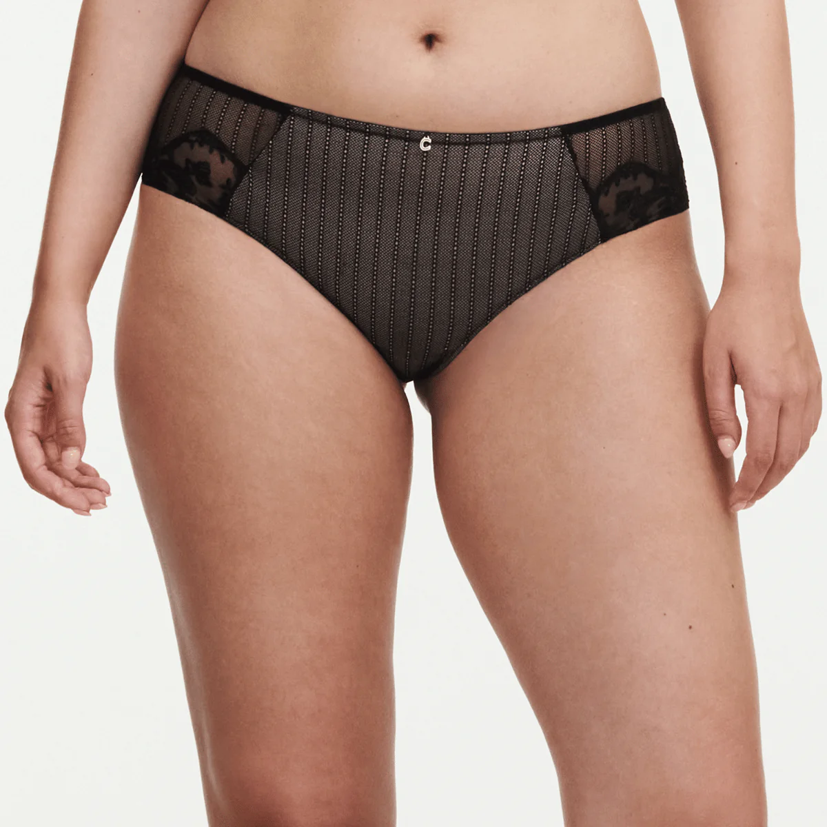 Chantelle Cabaret Sauvage culotte hipster, noir