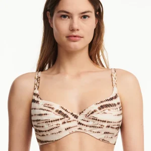 Chantelle Emblem bikini top avec armature, nude