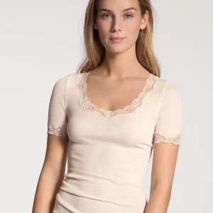 Calida Richesse Lace top, crème