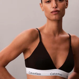 Calvin Klein Icon soutien-gorge triangle, noir