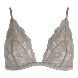 Calvin Klein Lingeri Unlined Triangle soutien-gorge sans armature, argent