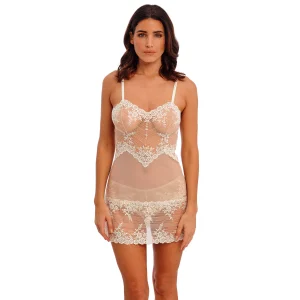 Wacoal Embrace Lace chemise de nuit, nude