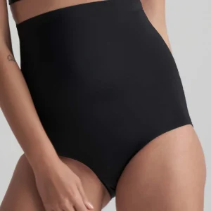 Bye Bra Invisible High Waist culotte tai, noir