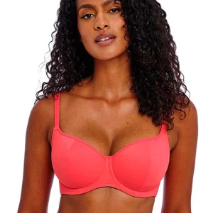 Freya Jewel Cove bikini top avec armature, orange