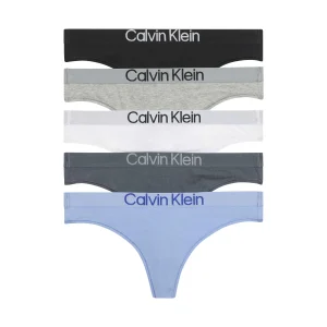 Calvin Klein Extra Soft 5-Pack string, multicolore