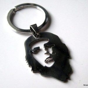 Porte clé homme CHE GUEVARA Acier inoxydable
