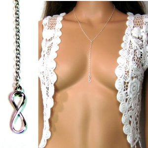 Collier argent femme infini Lasso pour femme