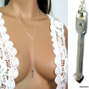 Collier Lasso flèche Argent 925 massif