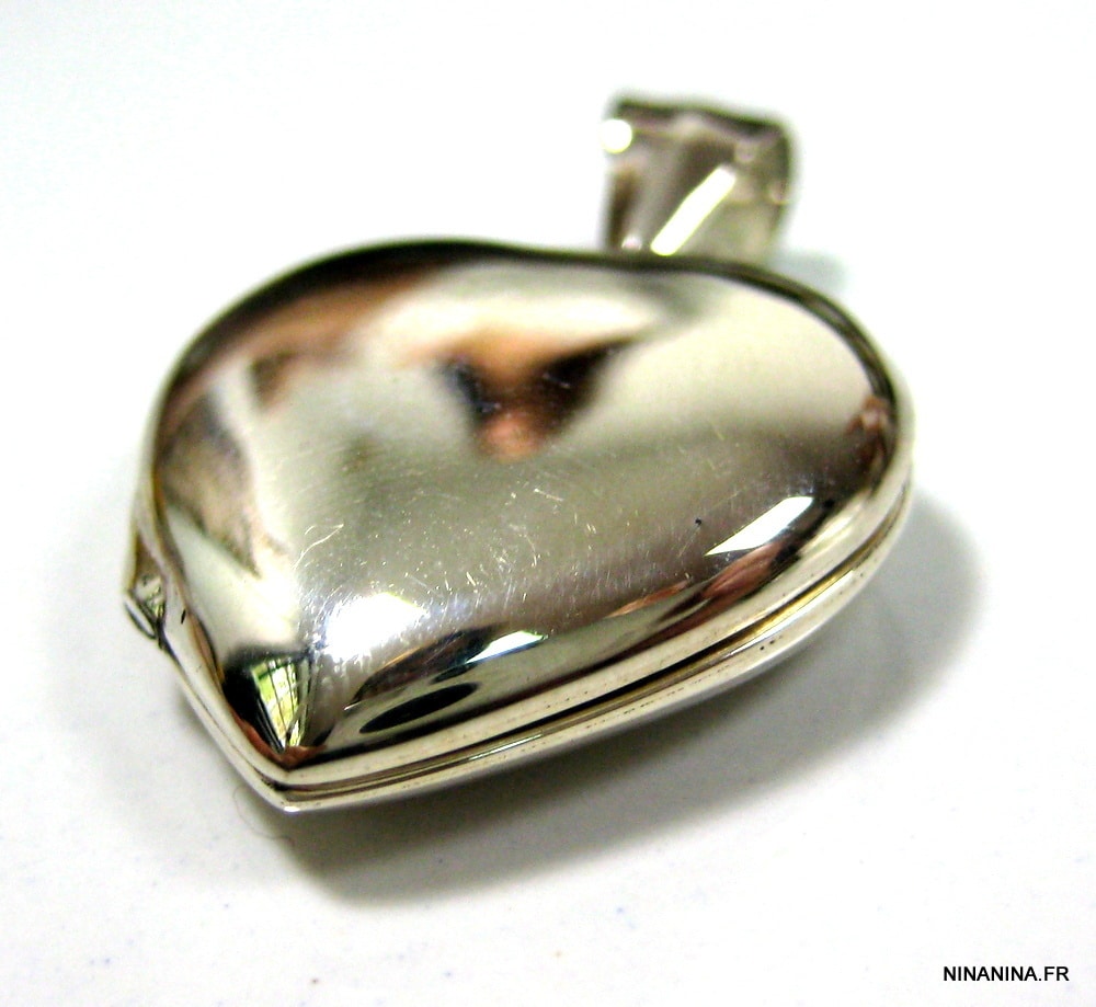 Pendentif coeur porte photo Argent 925 massif – Image 7