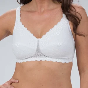Trofé Livia soutien-gorge sans armature, blanc