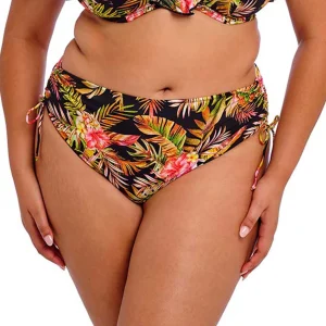 Elomi Tiger Valley culotte de bikini tai, multicolore