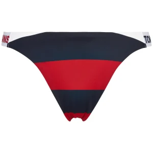 Tommy Hilfiger High Leg Cheeky culotte de bikini, bleu