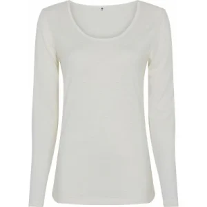 JBS of Denmark Wool Blend top, blanc