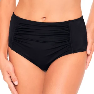 Wiki Swim Shape culotte de bikini midi, noir